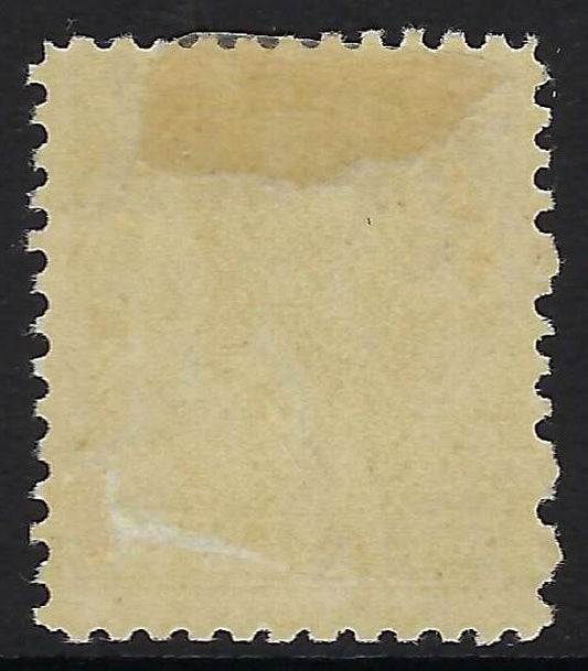 Back of Unitrade 120 - 50c Admiral