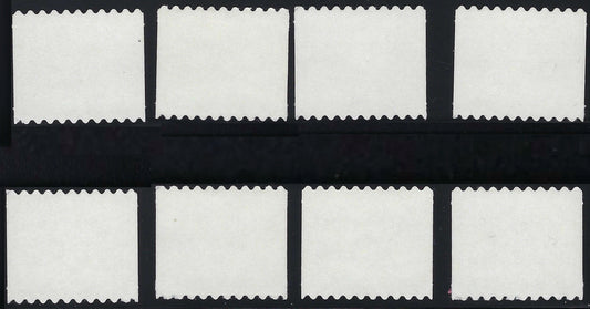 Back of Set of 8 Canadian Football (CFL) Logos