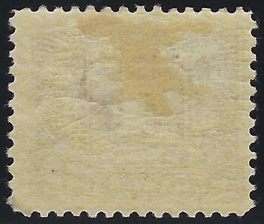 Back of Canada J3 4c Postage Due
