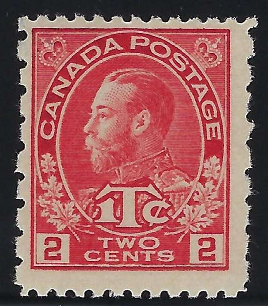 Canada MR5 - Mint 2¢+1¢ War Tax Perf. 12 x 8 F-VF-NH
