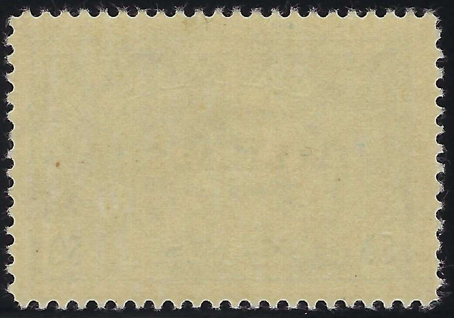 Back of Canada O9 50c Logging O.H.M.S. overprint official