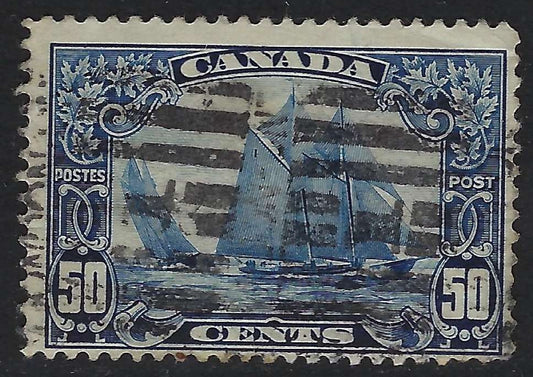Canada 158 - Used 50¢ Bluenose Fine - no thins