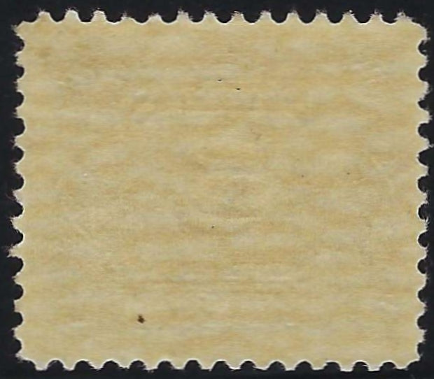 Back of Canada J4 5c Postage Due